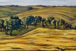 107 - Llanuras. Alantejo. Oleo/tela. (61x38) 12M. 2003. Portugal
